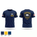 Jamestown Police Department 87015154 Old School Cotton Feel Shirt - 1