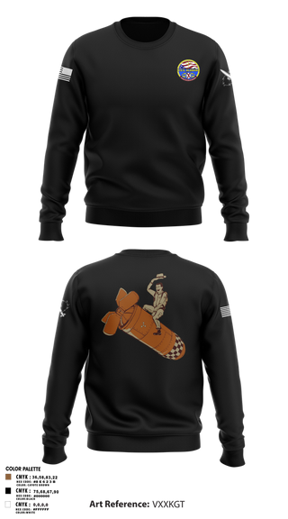 Crew Neck Sweatshirt, Missile Techs, , Teamtime, Team time, sublimation, custom sports apparel, team uniforms, spirit wear, spiritwear, sports uniforms, custom shirts, team store, custom team store, fundraiser sports, apparel fundraiser