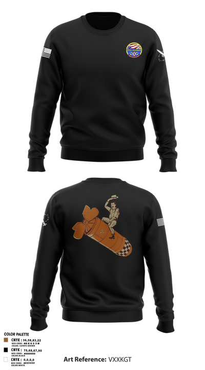 Missile Techs 24768628 Crew Neck Sweatshirt - 103