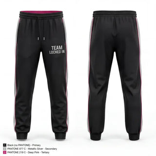 Sweatpants, Team Locked In, Women's Basketball, Teamtime, Team time, sublimation, custom sports apparel, team uniforms, spirit wear, spiritwear, sports uniforms, custom shirts, team store, custom team store, fundraiser sports, apparel fundraiser
