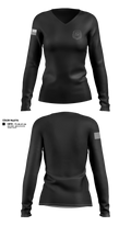 PBA 317 Women's Long Sleeve V-neck Shirt - 13