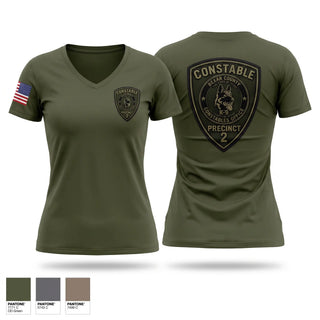 Womens Short Sleeve Vneck Shirt, Bexar, Police, Teamtime, Team time, sublimation, custom sports apparel, team uniforms, spirit wear, spiritwear, sports uniforms, custom shirts, team store, custom team store, fundraiser sports, apparel fundraiser