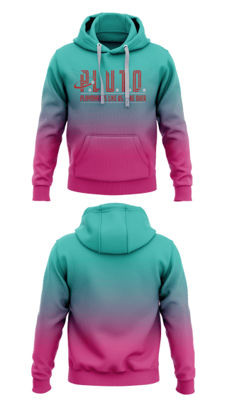 Hoodie, P.L.U.T.O., , Teamtime, Team time, sublimation, custom sports apparel, team uniforms, spirit wear, spiritwear, sports uniforms, custom shirts, team store, custom team store, fundraiser sports, apparel fundraiser