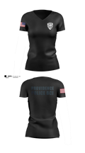 Providence Police BCI Women's Short Sleeve V-neck Shirt - 3