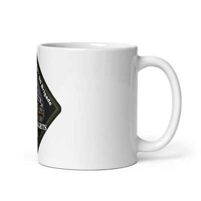 B Co 832nd OD BN 19793865 White Glossy Mug - Small