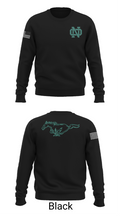 North Oldham Mustangs 77604898 Crew Neck Sweatshirt - 21