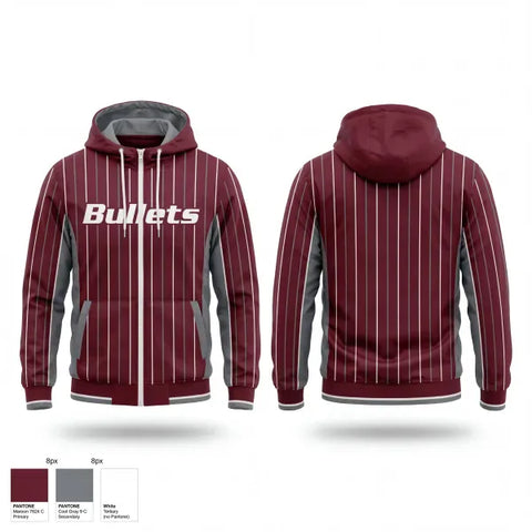 Windbreaker, Bullets, Baseball, Teamtime, Team time, sublimation, custom sports apparel, team uniforms, spirit wear, spiritwear, sports uniforms, custom shirts, team store, custom team store, fundraiser sports, apparel fundraiser