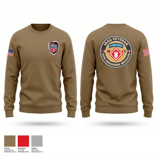 Crew Neck Sweatshirt, 20th Airborne Engineer, Army, Teamtime, Team time, sublimation, custom sports apparel, team uniforms, spirit wear, spiritwear, sports uniforms, custom shirts, team store, custom team store, fundraiser sports, apparel fundraiser