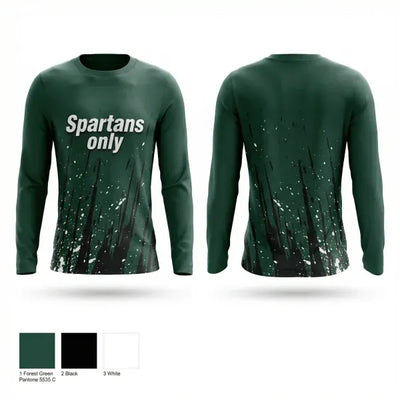 Spartans 17012872 Long Sleeve Performance Shirt 2