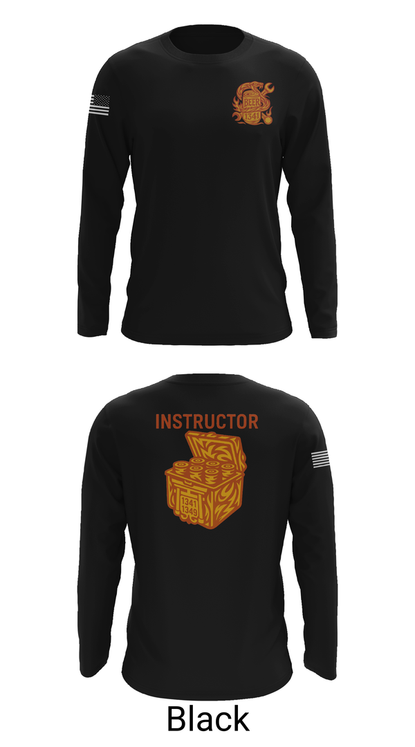 Long Sleeve Performance Shirt, MARCOR DET FLW, , Teamtime, Team time, sublimation, custom sports apparel, team uniforms, spirit wear, spiritwear, sports uniforms, custom shirts, team store, custom team store, fundraiser sports, apparel fundraiser