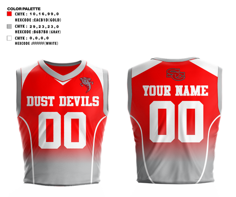Mens Basketball Jersey, Dust devils, Men's Basketball, Teamtime, Team time, sublimation, custom sports apparel, team uniforms, spirit wear, spiritwear, sports uniforms, custom shirts, team store, custom team store, fundraiser sports, apparel fundraiser