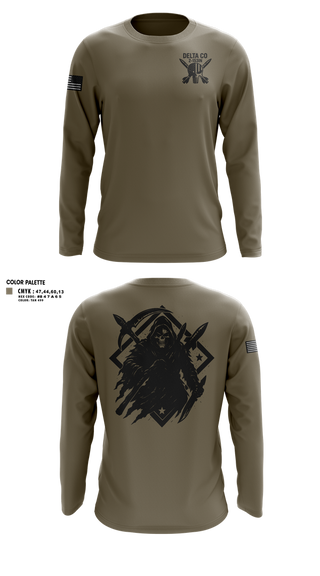 Long Sleeve Performance Shirt, , National Guard, Teamtime, Team time, sublimation, custom sports apparel, team uniforms, spirit wear, spiritwear, sports uniforms, custom shirts, team store, custom team store, fundraiser sports, apparel fundraiser