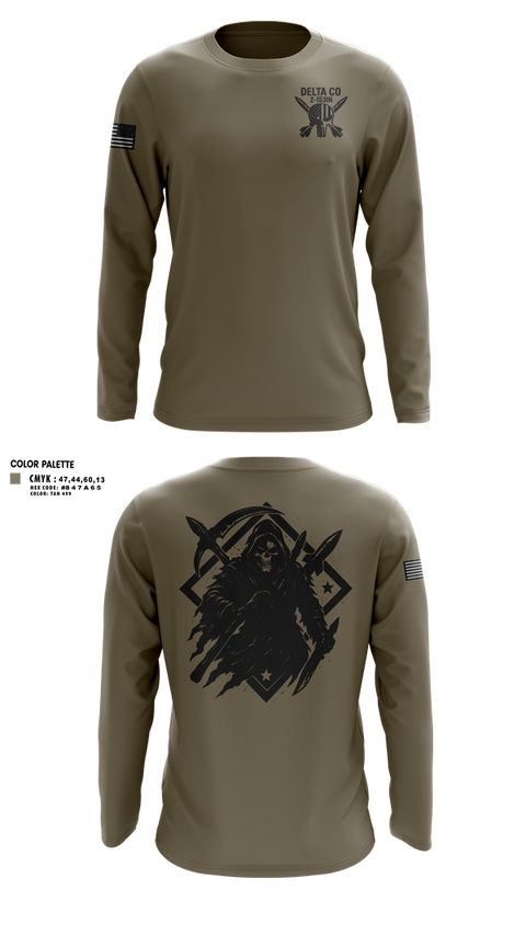 Long Sleeve Performance Shirt, , National Guard, Teamtime, Team time, sublimation, custom sports apparel, team uniforms, spirit wear, spiritwear, sports uniforms, custom shirts, team store, custom team store, fundraiser sports, apparel fundraiser