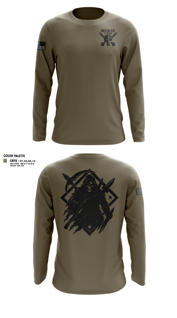 Long Sleeve Performance Shirt, , National Guard, Teamtime, Team time, sublimation, custom sports apparel, team uniforms, spirit wear, spiritwear, sports uniforms, custom shirts, team store, custom team store, fundraiser sports, apparel fundraiser
