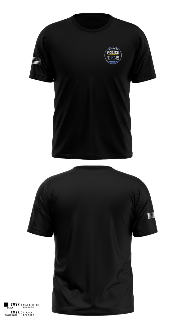 Old School Cotton Feel Shirt, SASPD, Police, Teamtime, Team time, sublimation, custom sports apparel, team uniforms, spirit wear, spiritwear, sports uniforms, custom shirts, team store, custom team store, fundraiser sports, apparel fundraiser
