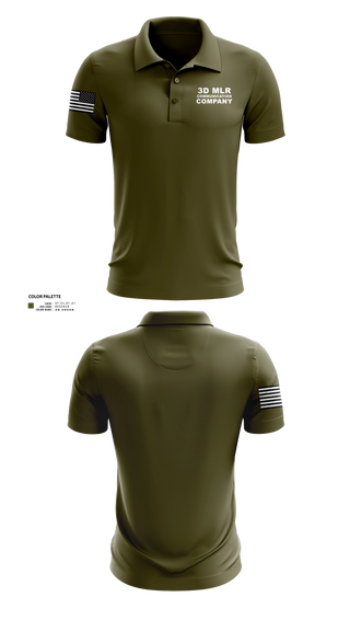Short Sleeve Performance Polo, 3d MLR, Communication Company, Marines, Teamtime, Team time, sublimation, custom sports apparel, team uniforms, spirit wear, spiritwear, sports uniforms, custom shirts, team store, custom team store, fundraiser sports, apparel fundraiser
