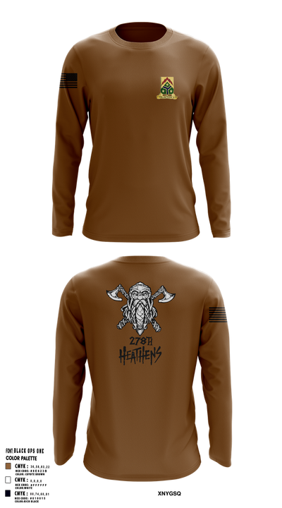 3/278 ACR 4472846 Long Sleeve Performance Shirt 101