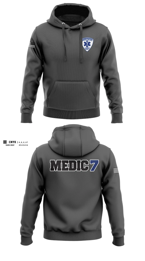 Hoodie, Coudersport Ems, EMS/EMT, Teamtime, Team time, sublimation, custom sports apparel, team uniforms, spirit wear, spiritwear, sports uniforms, custom shirts, team store, custom team store, fundraiser sports, apparel fundraiser