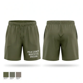 Athletic Shorts With Pockets, POLK COUNTY NARCOTICS DIVISION, Police, Teamtime, Team time, sublimation, custom sports apparel, team uniforms, spirit wear, spiritwear, sports uniforms, custom shirts, team store, custom team store, fundraiser sports, apparel fundraiser