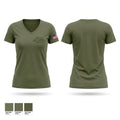 Ray County Sheriff Counter Human Trafficking Task Force Women's Short Sleeve V-neck Shirt - 1