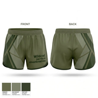 Womens Shorts, Wildcat service coordination, , Teamtime, Team time, sublimation, custom sports apparel, team uniforms, spirit wear, spiritwear, sports uniforms, custom shirts, team store, custom team store, fundraiser sports, apparel fundraiser