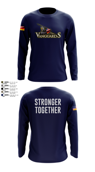 Long Sleeve Performance Shirt, U.S. Army Health Clinic Vilseck, Army, Teamtime, Team time, sublimation, custom sports apparel, team uniforms, spirit wear, spiritwear, sports uniforms, custom shirts, team store, custom team store, fundraiser sports, apparel fundraiser