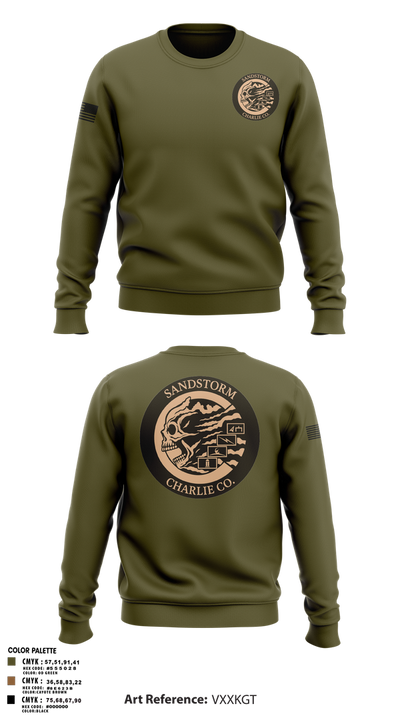 Charlie Company 30754808 Crew Neck Sweatshirt - 1