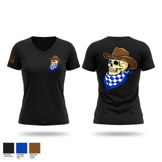 Womens Short Sleeve Vneck Shirt, ROUGHNECKS- HHC, 18 MP BDE, Army, Teamtime, Team time, sublimation, custom sports apparel, team uniforms, spirit wear, spiritwear, sports uniforms, custom shirts, team store, custom team store, fundraiser sports, apparel fundraiser