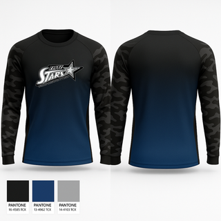 Long Sleeve Performance Shirt, Elite Stars, Cheer, Teamtime, Team time, sublimation, custom sports apparel, team uniforms, spirit wear, spiritwear, sports uniforms, custom shirts, team store, custom team store, fundraiser sports, apparel fundraiser