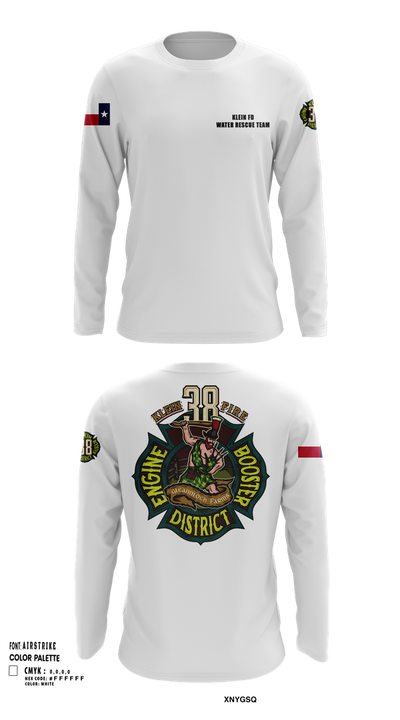 Klein Fire 38 11019570 Long Sleeve Performance Shirt 175