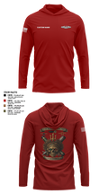 USS Illinois (SSN 786) 55868909 Long Sleeve Performance Shirt with hood - 55