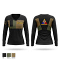 142d DSSB Women's Long Sleeve V-neck Shirt - 1