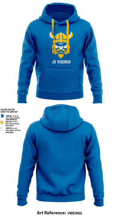 Jr Vikings 70392092 Hoodie - 1