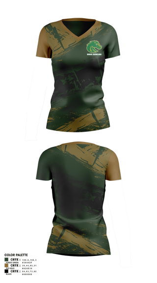 Womens Short Sleeve Vneck Shirt, BMHS, Bowling, Teamtime, Team time, sublimation, custom sports apparel, team uniforms, spirit wear, spiritwear, sports uniforms, custom shirts, team store, custom team store, fundraiser sports, apparel fundraiser