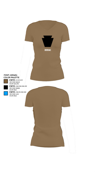 Womens Short Sleeve Vneck Shirt, , National Guard, Teamtime, Team time, sublimation, custom sports apparel, team uniforms, spirit wear, spiritwear, sports uniforms, custom shirts, team store, custom team store, fundraiser sports, apparel fundraiser