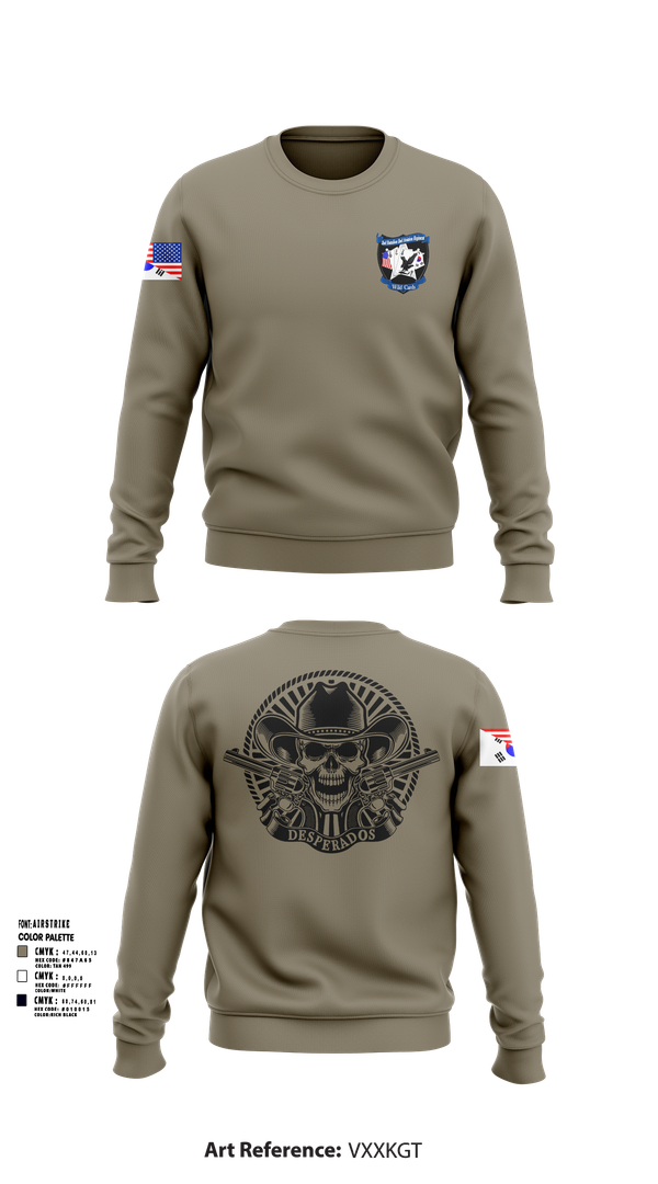 Crew Neck Sweatshirt, Desperados, , Teamtime, Team time, sublimation, custom sports apparel, team uniforms, spirit wear, spiritwear, sports uniforms, custom shirts, team store, custom team store, fundraiser sports, apparel fundraiser