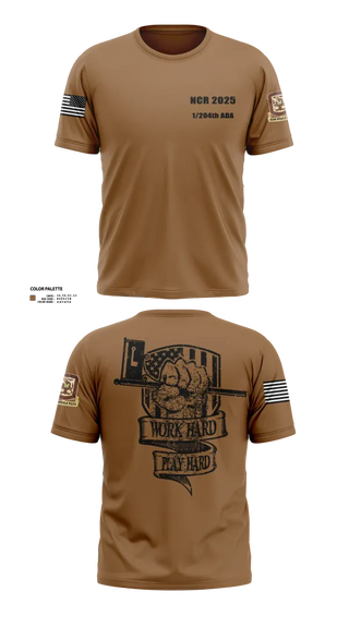 Short Sleeve Performance Shirt, 1/204th ADA, , Teamtime, Team time, sublimation, custom sports apparel, team uniforms, spirit wear, spiritwear, sports uniforms, custom shirts, team store, custom team store, fundraiser sports, apparel fundraiser