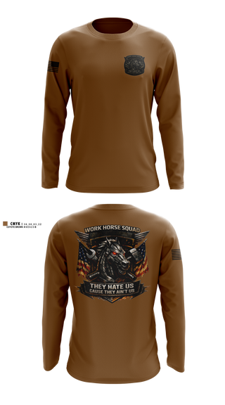 Long Sleeve Performance Shirt, 62 FMT, Army, Teamtime, Team time, sublimation, custom sports apparel, team uniforms, spirit wear, spiritwear, sports uniforms, custom shirts, team store, custom team store, fundraiser sports, apparel fundraiser