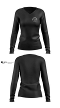 Nicholasville Police Department Crisis Negotiations Team Women's Long Sleeve V-neck Shirt - 4