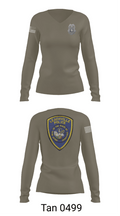 Leachville Police Department 82611741 Women's Long Sleeve V-neck Shirt - 11