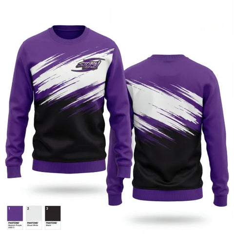 Crew Neck Sweatshirt, Storm, Softball, Teamtime, Team time, sublimation, custom sports apparel, team uniforms, spirit wear, spiritwear, sports uniforms, custom shirts, team store, custom team store, fundraiser sports, apparel fundraiser