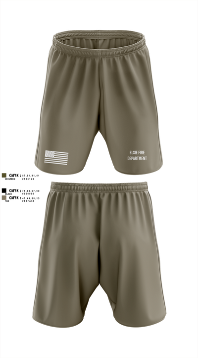 Elsie Fire Department 41046242 Athletic Shorts With Pockets - 102