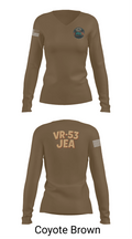 VR-53 68911207 Women's Long Sleeve V-neck Shirt - 16