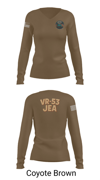 Womens Long Sleeve Vneck Shirt, VR-53, , Teamtime, Team time, sublimation, custom sports apparel, team uniforms, spirit wear, spiritwear, sports uniforms, custom shirts, team store, custom team store, fundraiser sports, apparel fundraiser