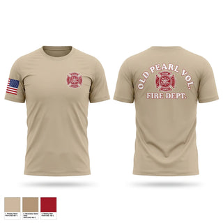 Short Sleeve Performance Shirt, Old Pearl Vol. Fire Department, Fire Department, Teamtime, Team time, sublimation, custom sports apparel, team uniforms, spirit wear, spiritwear, sports uniforms, custom shirts, team store, custom team store, fundraiser sports, apparel fundraiser