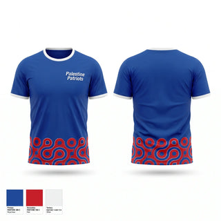 Short Sleeve Performance Shirt, Palestine Patriots, Cheer, Teamtime, Team time, sublimation, custom sports apparel, team uniforms, spirit wear, spiritwear, sports uniforms, custom shirts, team store, custom team store, fundraiser sports, apparel fundraiser