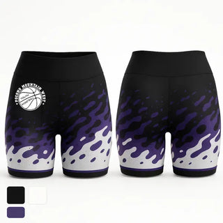 Womens Shorts, Pocono Mountain West Youth Basketball Association, Men's Basketball, Teamtime, Team time, sublimation, custom sports apparel, team uniforms, spirit wear, spiritwear, sports uniforms, custom shirts, team store, custom team store, fundraiser sports, apparel fundraiser