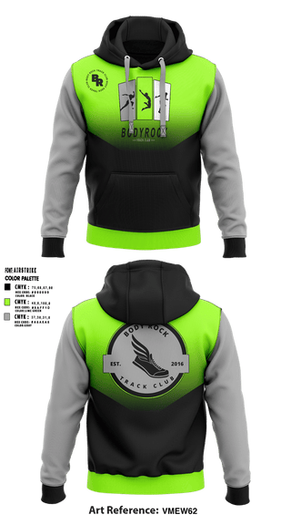 Hoodie, Body Rock Track Club, Track & Field, Teamtime, Team time, sublimation, custom sports apparel, team uniforms, spirit wear, spiritwear, sports uniforms, custom shirts, team store, custom team store, fundraiser sports, apparel fundraiser