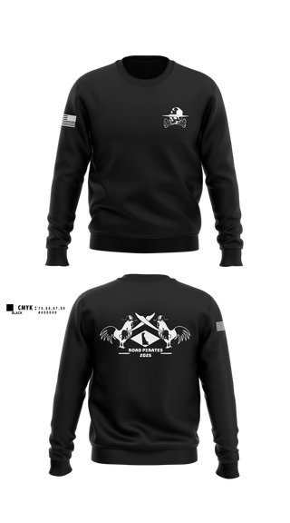 Crew Neck Sweatshirt, Road Pirates, , Teamtime, Team time, sublimation, custom sports apparel, team uniforms, spirit wear, spiritwear, sports uniforms, custom shirts, team store, custom team store, fundraiser sports, apparel fundraiser