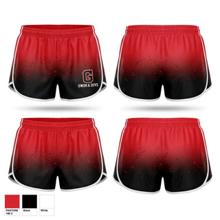 Womens Shorts, Glenwood High School Swimming, Swimming, Teamtime, Team time, sublimation, custom sports apparel, team uniforms, spirit wear, spiritwear, sports uniforms, custom shirts, team store, custom team store, fundraiser sports, apparel fundraiser